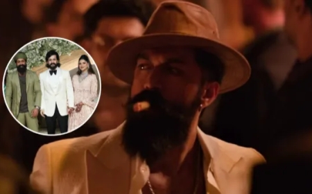 Yash At Akhil Akkineni-Zainab Ravdjee Reception: KGF Star Flaunts New Beard Look; Is It For Ramayana Or Toxic?
